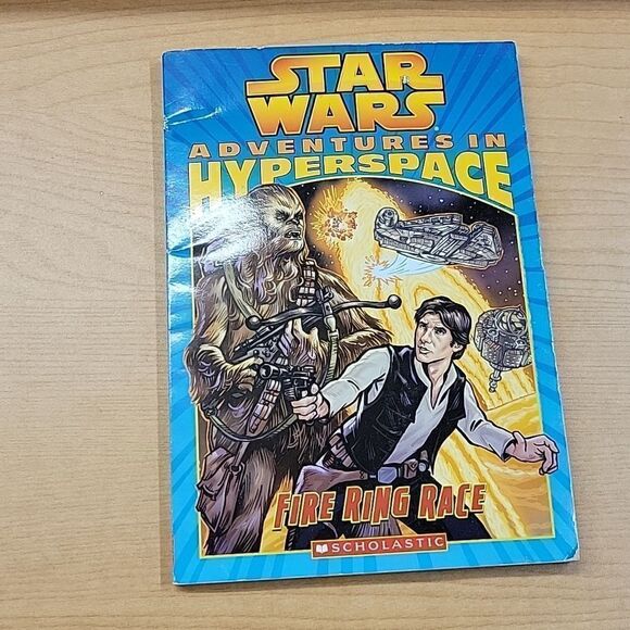 Star Wars The Clone War paperback books VHS movie, hot wheels car - Picture 13 of 15